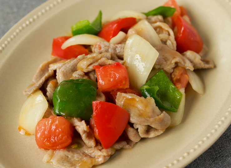 豚もも肉で作る 炒め酢豚