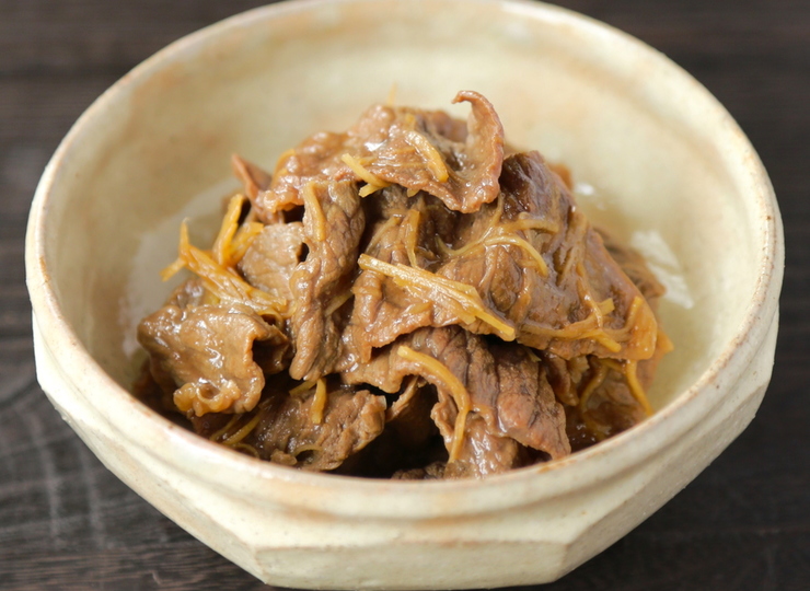牛もも肉のしぐれ煮