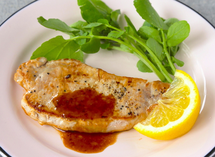 脂質控えめ ポークソテー