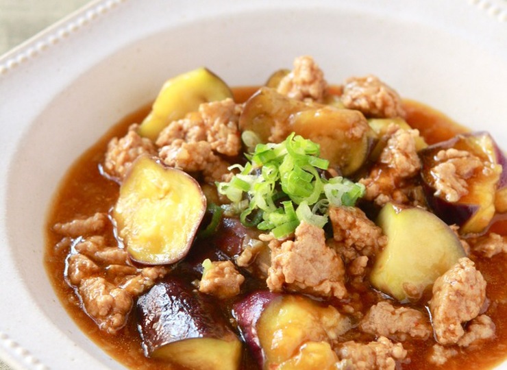 塩分控えめ 麻婆茄子