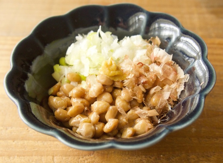 たんぱく質アップ ねぎ納豆