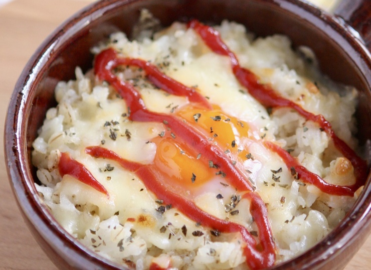 たまごかけドリア