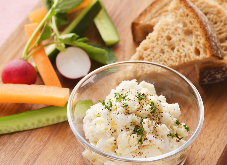 はんぺんとクリームチーズのディップ