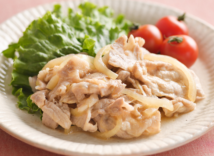 さっぱり酢しょうが焼き