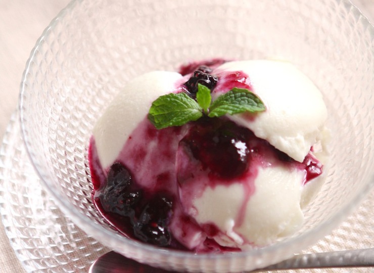 豆腐レアチーズケーキ風