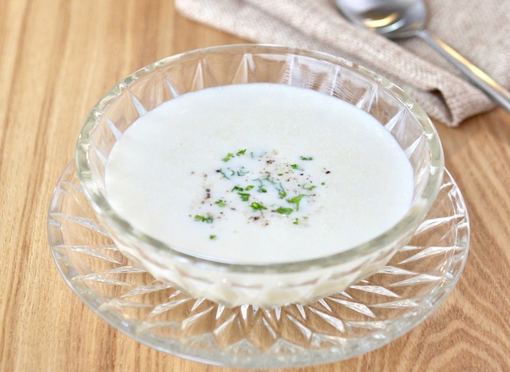 じゃがいもの冷製スープ