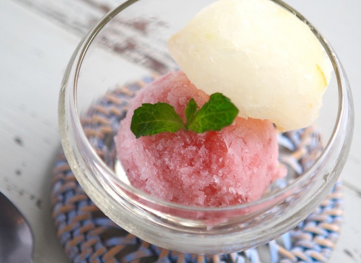 サイダーシャーベット