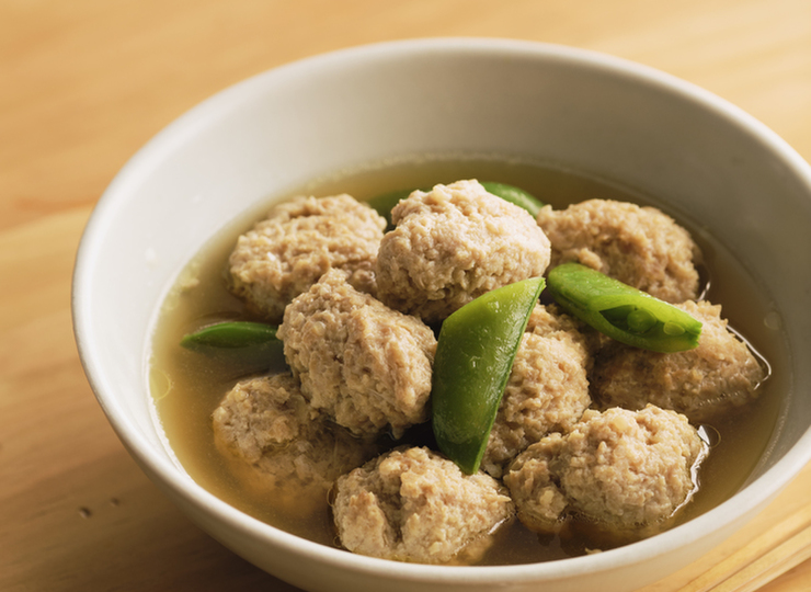 鶏だんごの煮物