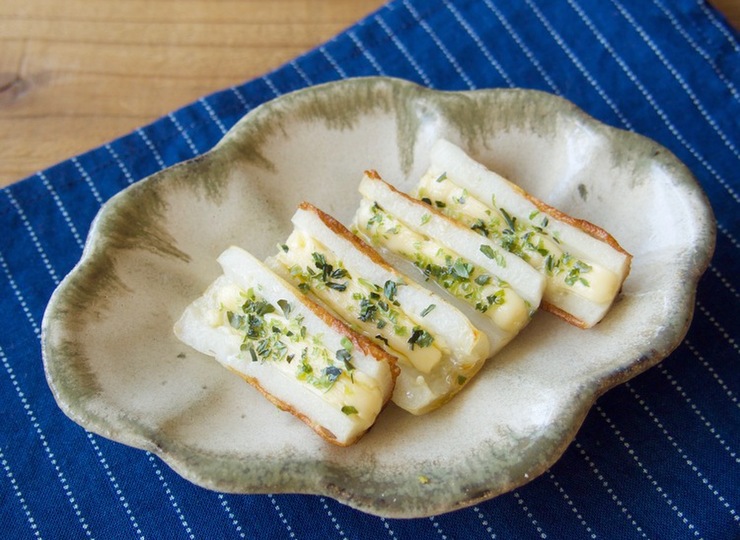ちくわのマヨネーズ焼き