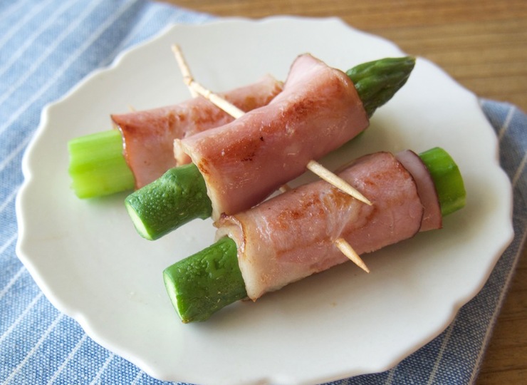 アスパラのベーコン巻き