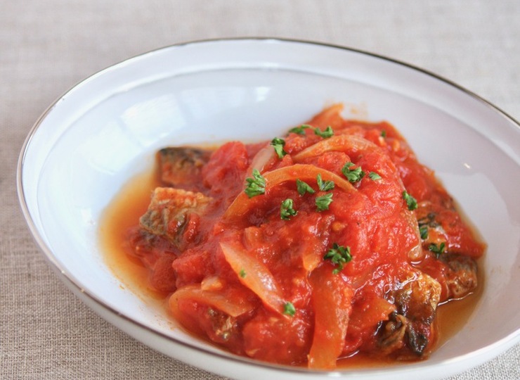 いわしのイタリアン風トマト煮