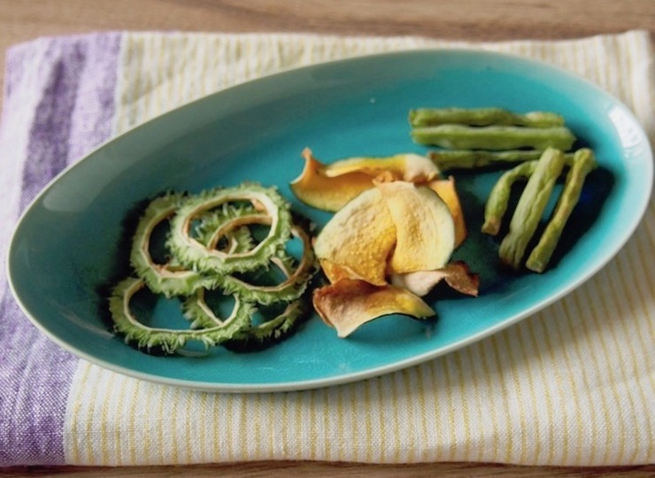 夏野菜チップス