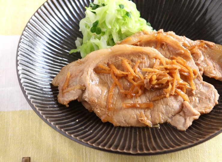 しょうがたっぷり 豚のしょうが焼き