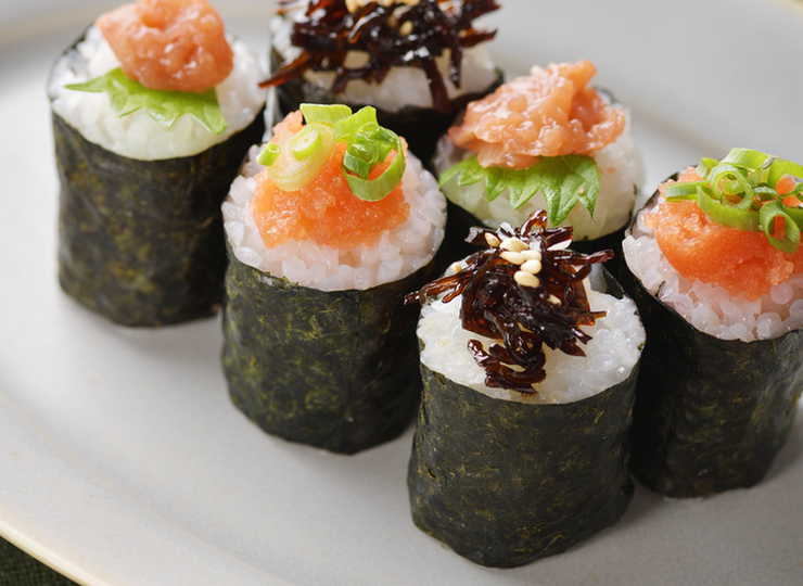 好みの具で ひと口彩り細巻き