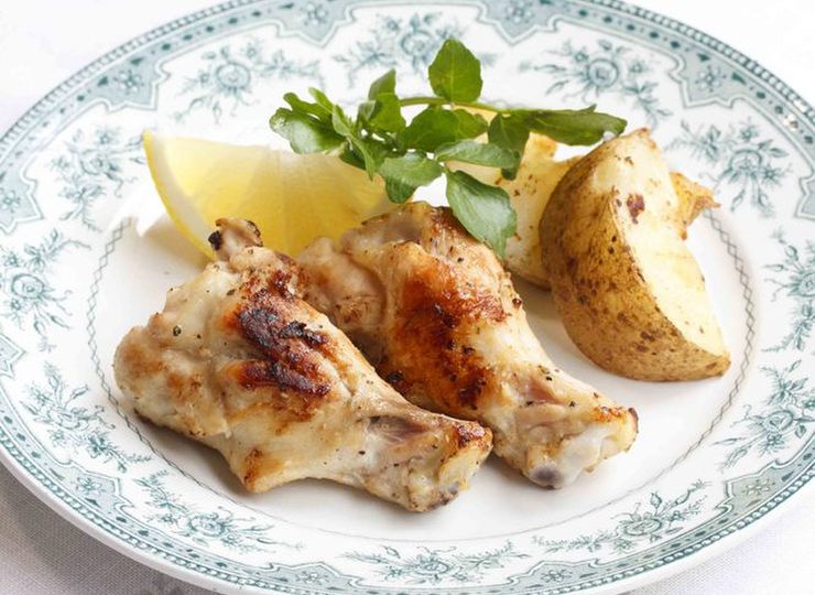 フライパンでローストチキン