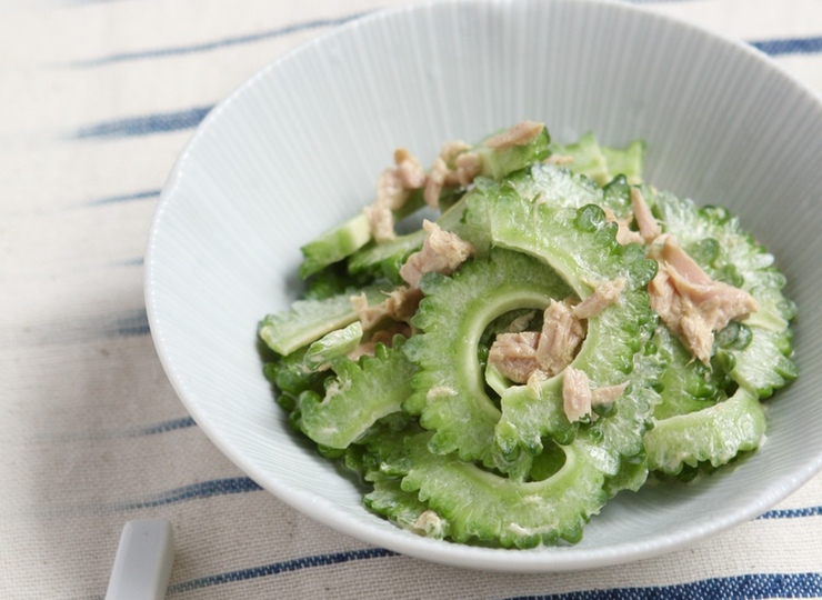 ゴーヤーとツナのサラダ