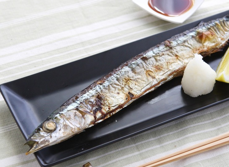 さんまの塩焼き