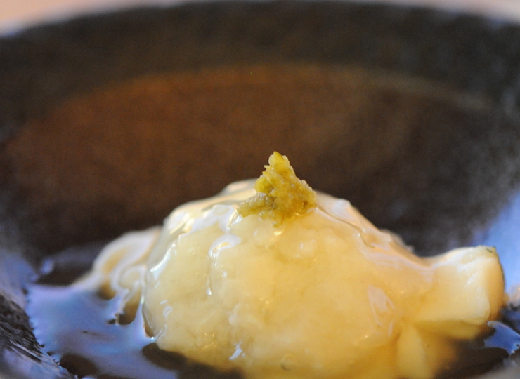 料亭の味 簡単蓮根のはす蒸し