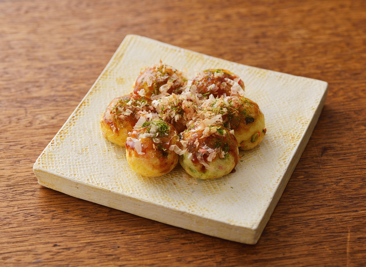 こんにゃく入りたこ焼き