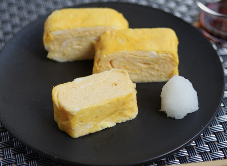 だしを効かせた卵焼き