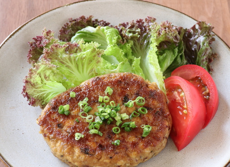 いわしと豆腐のハンバーグ