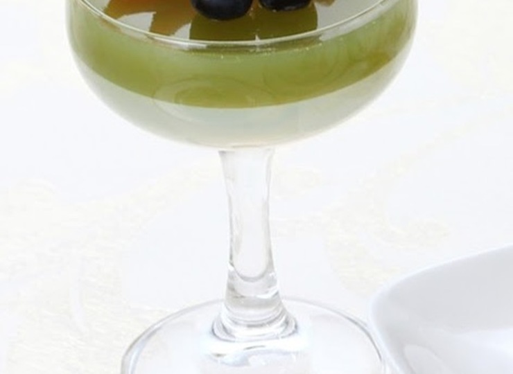 清涼抹茶ゼリー