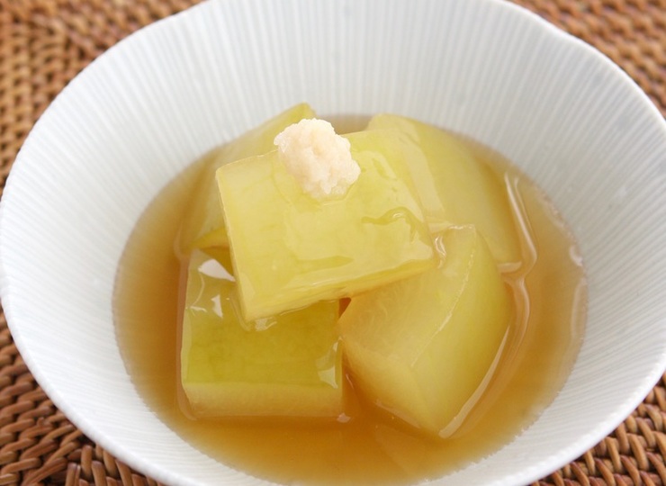 冬瓜の冷たい煮物
