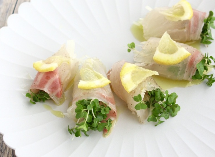 鯛のカルパッチョ