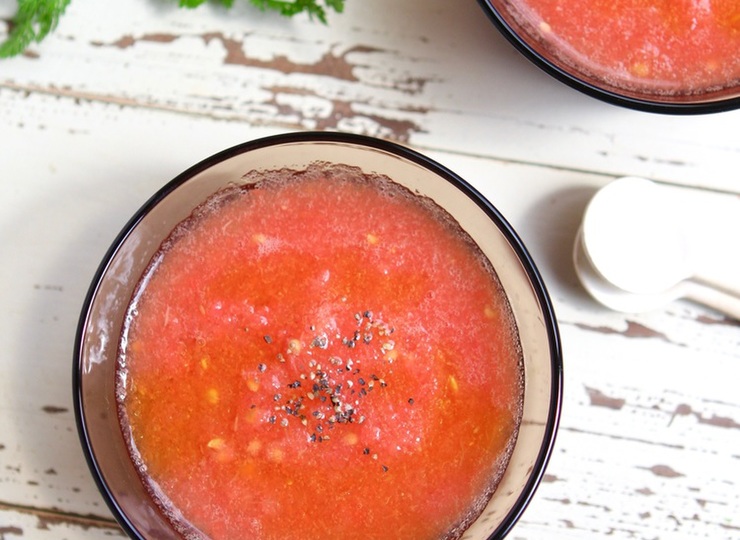 ガスパチョ風スープ