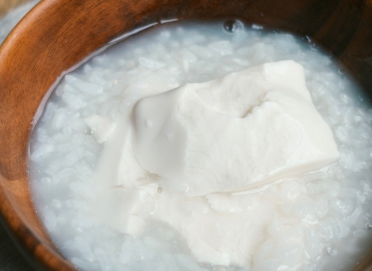 豆腐入りおかゆ