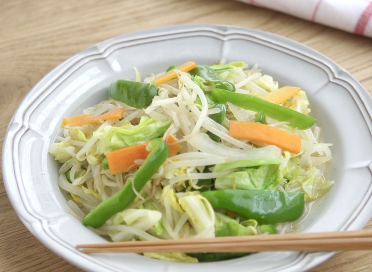 たっぷり野菜炒め