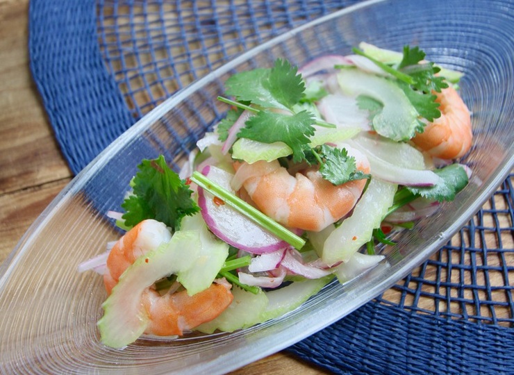 えびのエスニック風サラダ