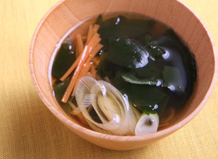 わかめの和風スープ