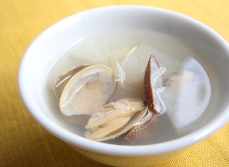 あさりと大根の中華スープ