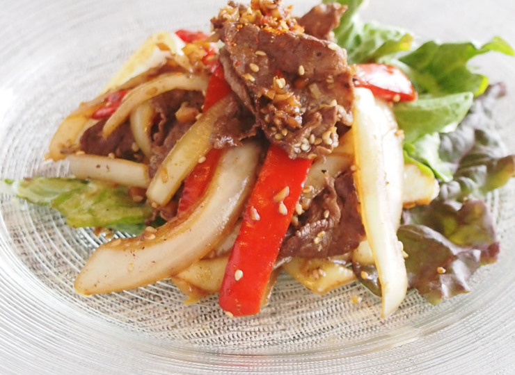 ご飯に合う 甘辛牛肉
