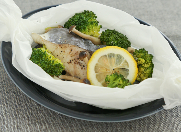 さわらの白ワイン包み蒸し