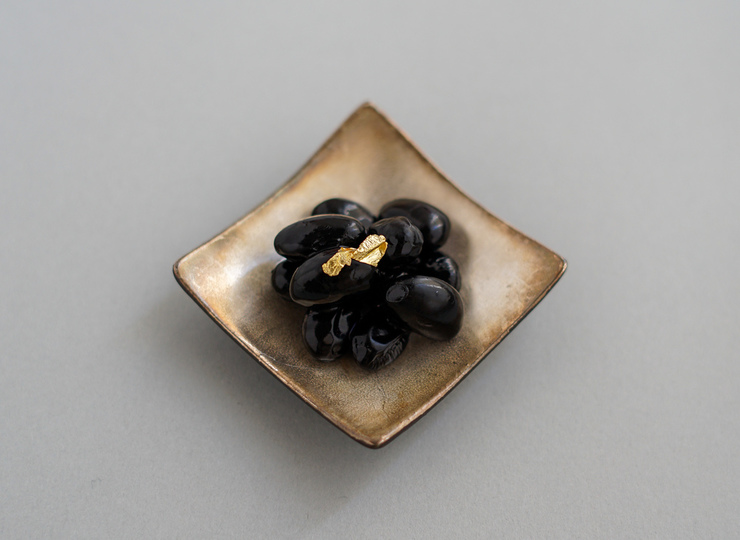 ブランデー入り黒豆の甘煮風