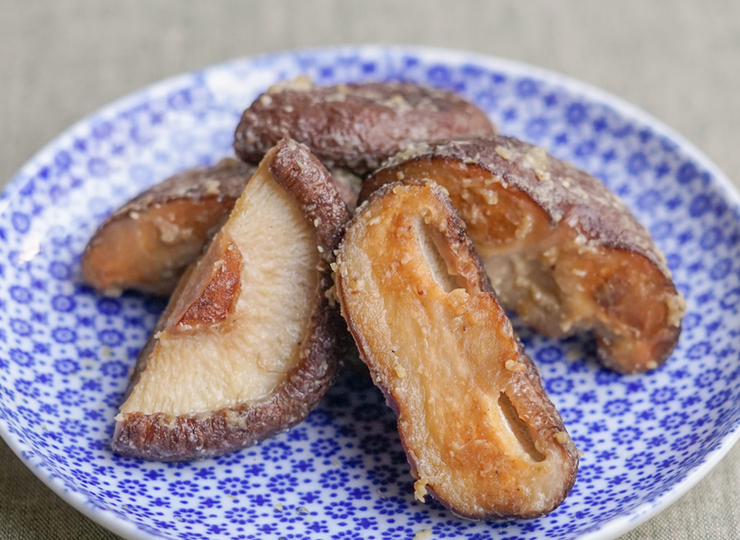 しいたけのみそバター焼き