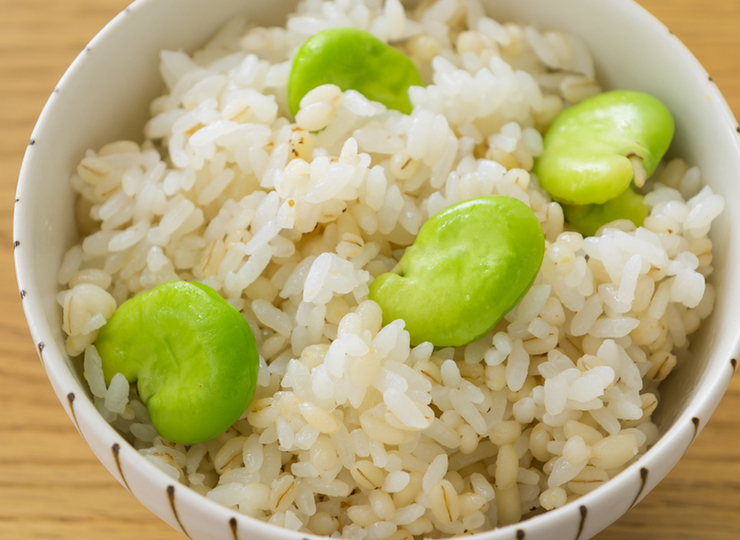 そら豆ご飯