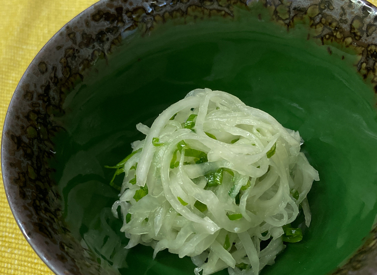 葱油羅卜絲（大根の葱油あえ）