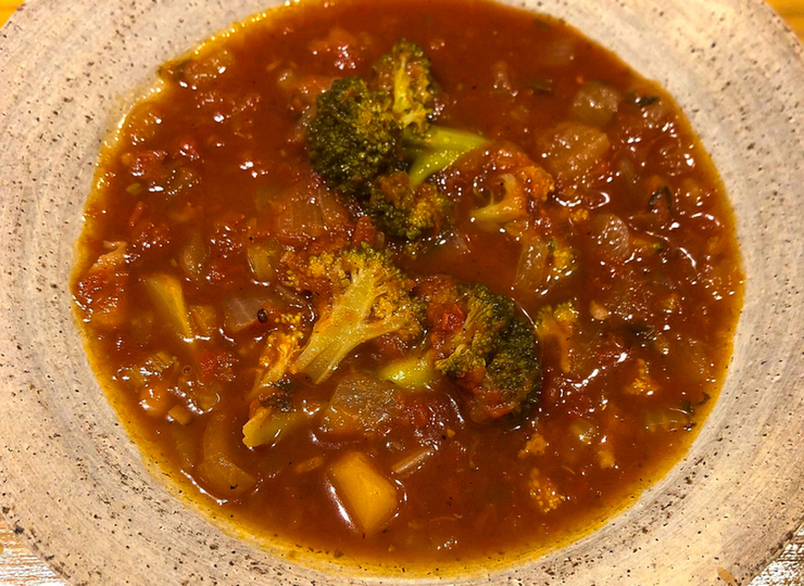 たっぷり野菜のミネストローネ