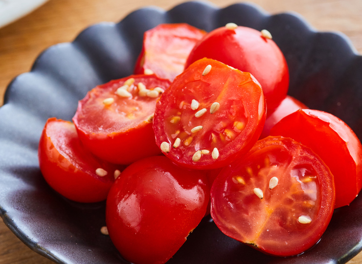 ミニトマトのさっぱり中華あえ