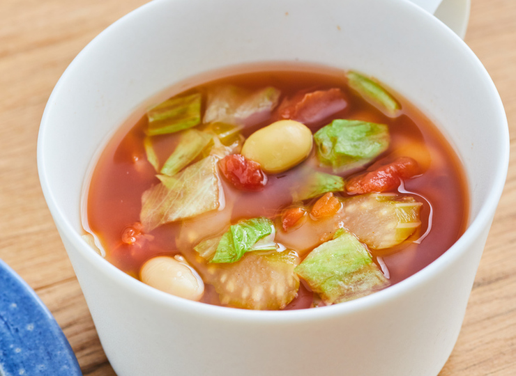 食物繊維補える ミネストローネ