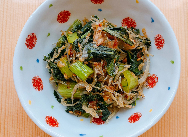 小松菜とかつお節のふりかけ