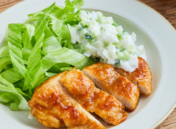 脂質を抑えた タルタルチキン南蛮