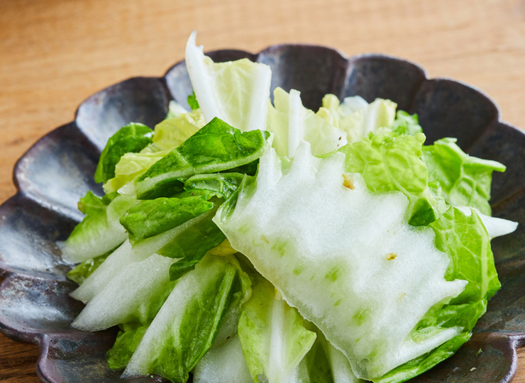 白菜のゆずこしょうあえ