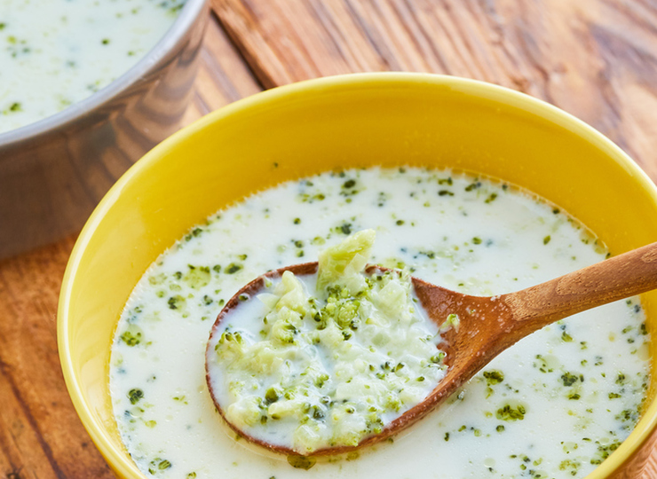 じゃがいもとブロッコリーの簡単ポタージュ