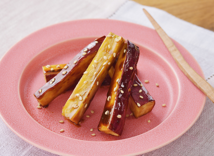 揚げない大学いも