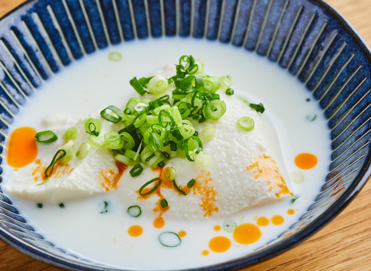 ミルク温豆腐