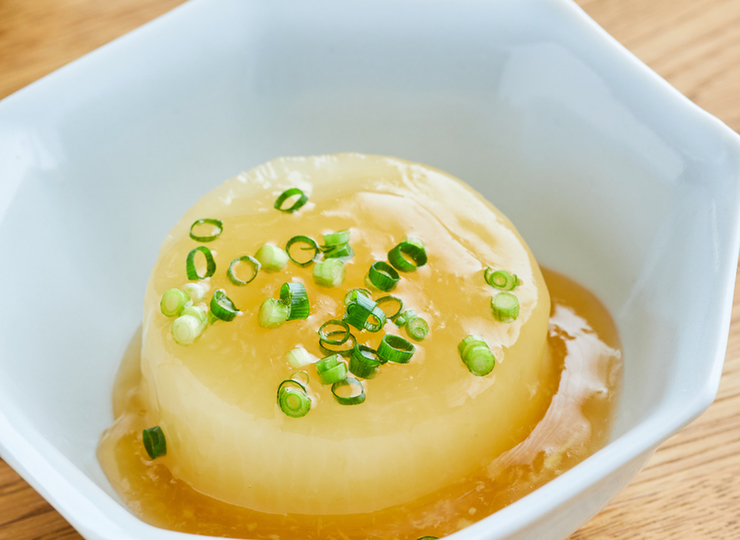 めんつゆで簡単 大根の生姜あんかけ